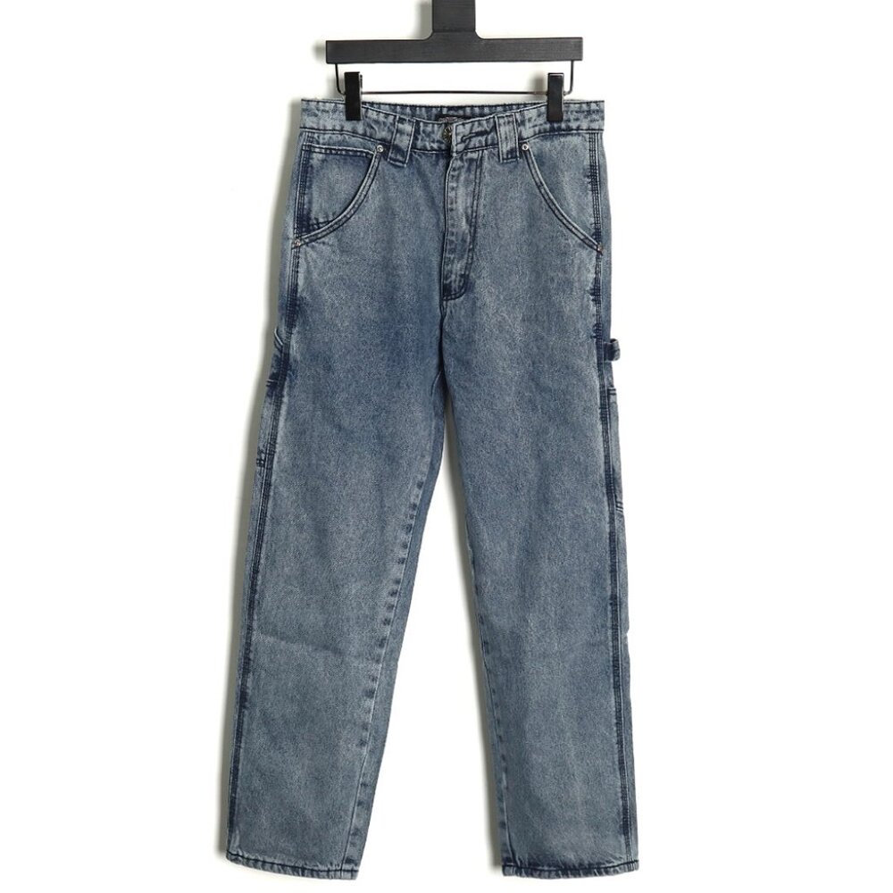Chrome Hearts Matty Boy Sex Records Jeans Overalls